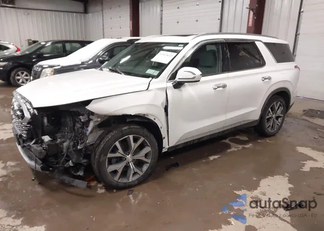 2021 Hyundai Palisade Sel from USA, damaged, VIN KM8R3DHEXMU178739